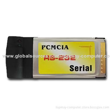 PCMCIA to RS232 Card with Up to 921.6Kbps Transfer Rate, Measures 69.5 x 37.5 x 40.2cm